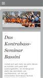 Mobile Screenshot of bassini.de